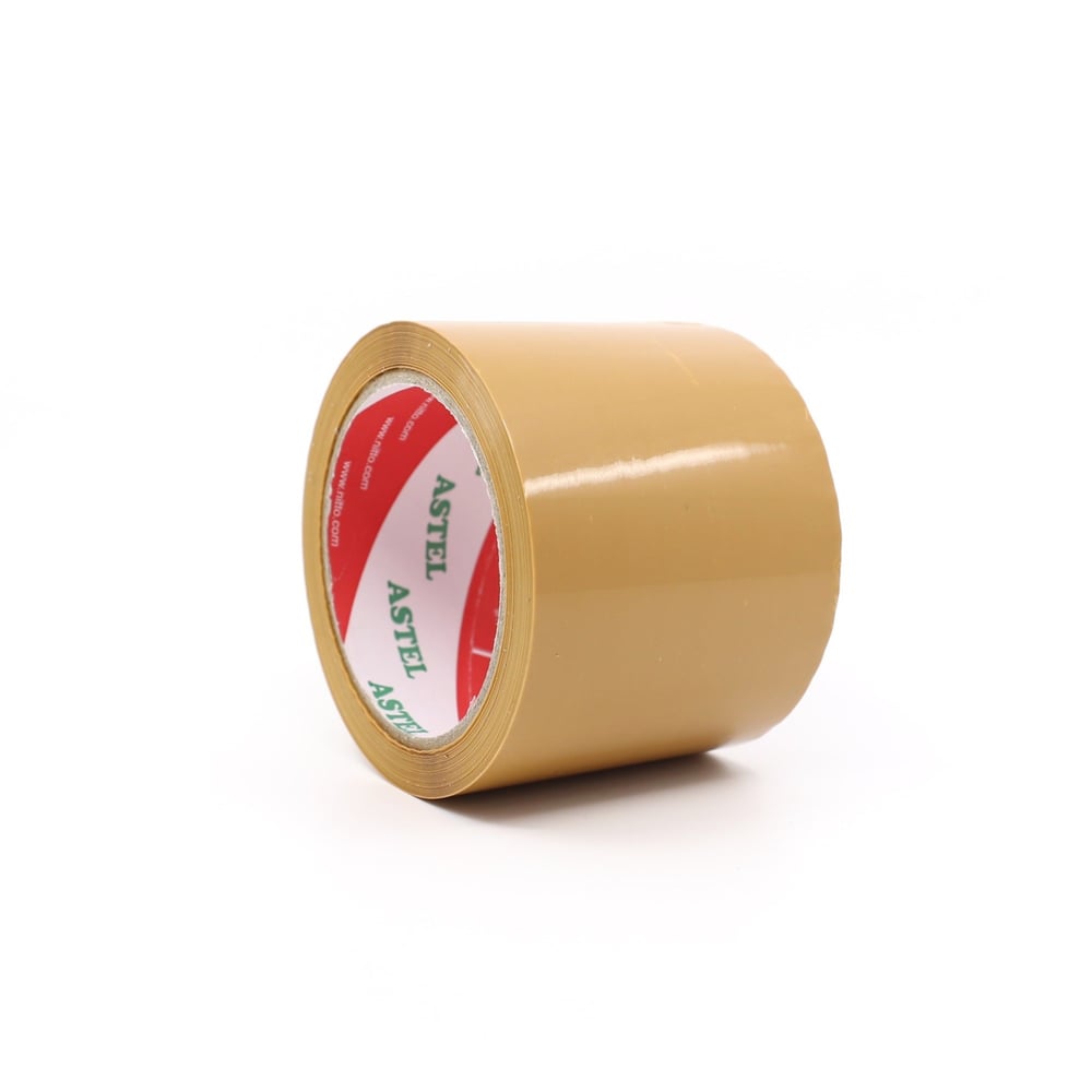ASTEL KOLİ BANTI 80 MMx66 MT KAHVE