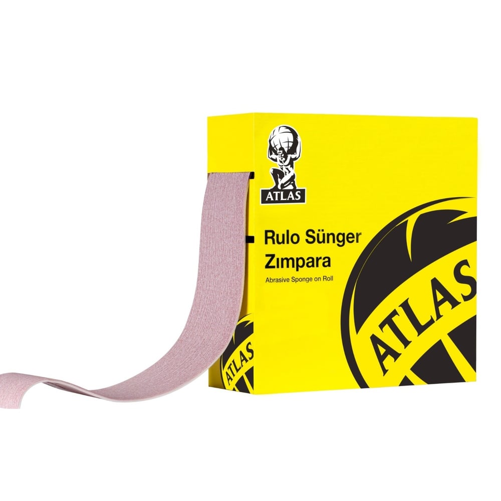 ATLAS RULO SÜNGER ZIMPARA GOLD 115 MMx25MT 80 KUM