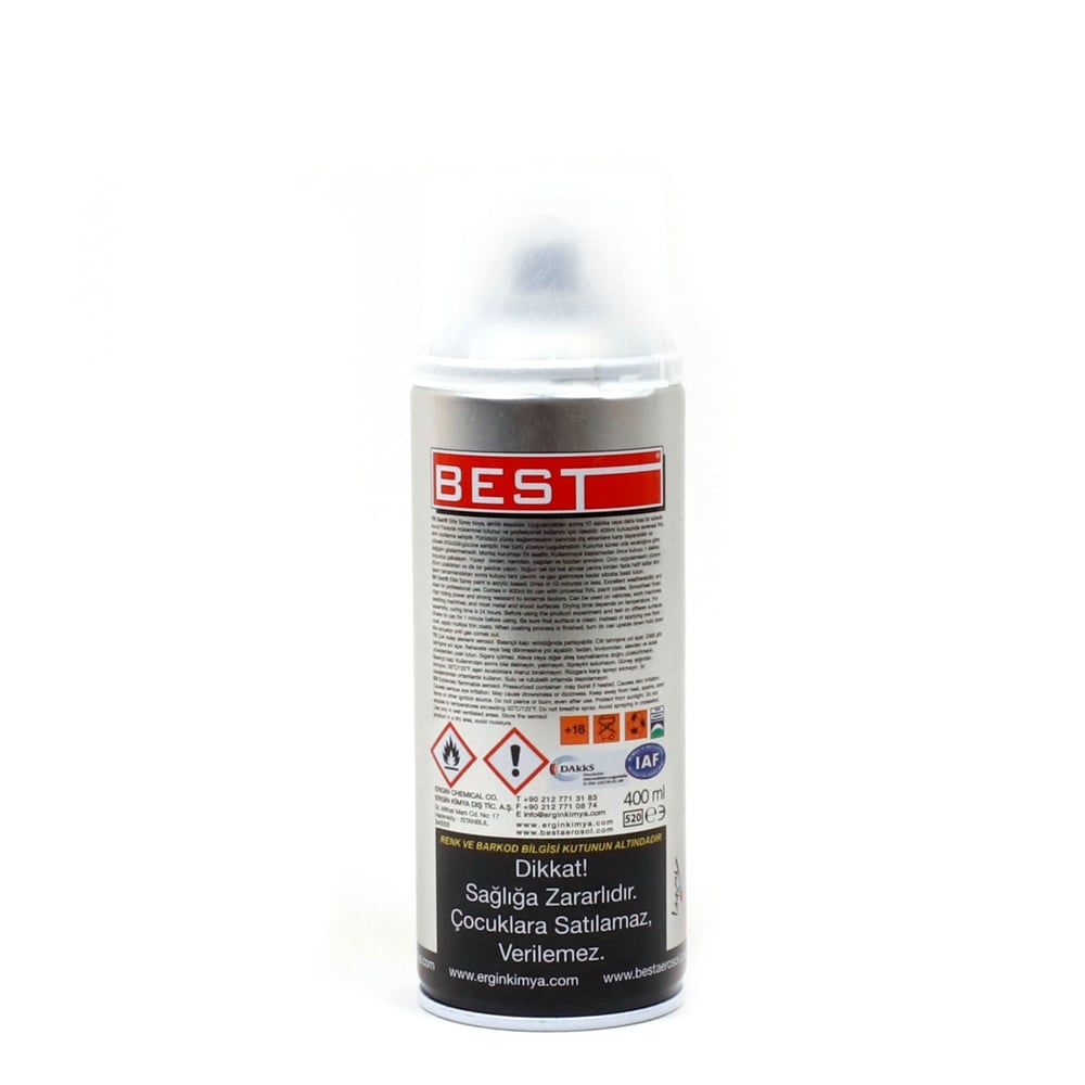 BEST SPREY BOYA ELİTE 400 ML RAL9011 GR.SİYAH MAT