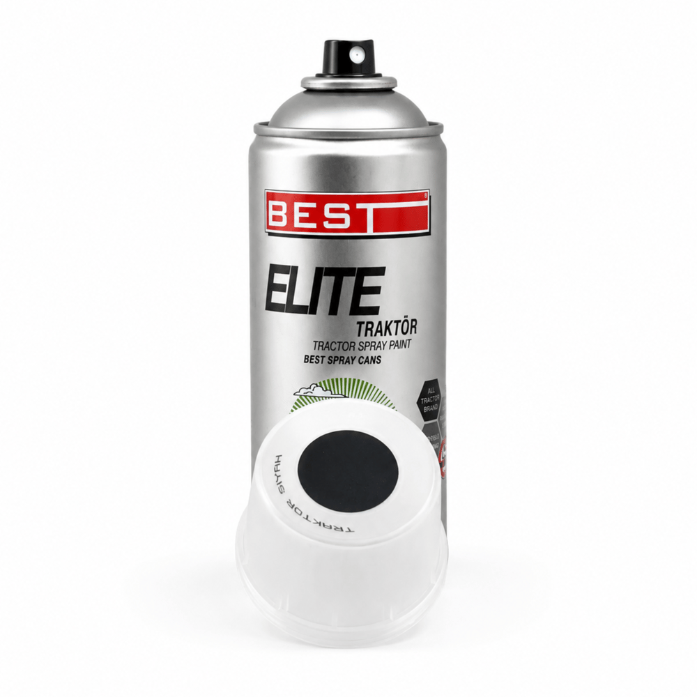 BEST SPREY TRAKTÖR BOYASI 400 ML SİYAH