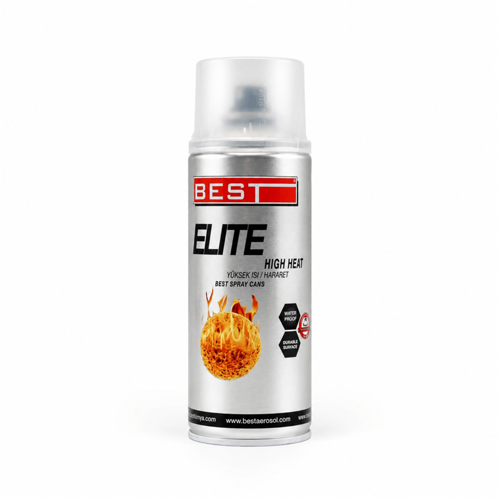 BEST YÜKSEK ISI (HARARET) BOYASI 400 ML SİYAH
