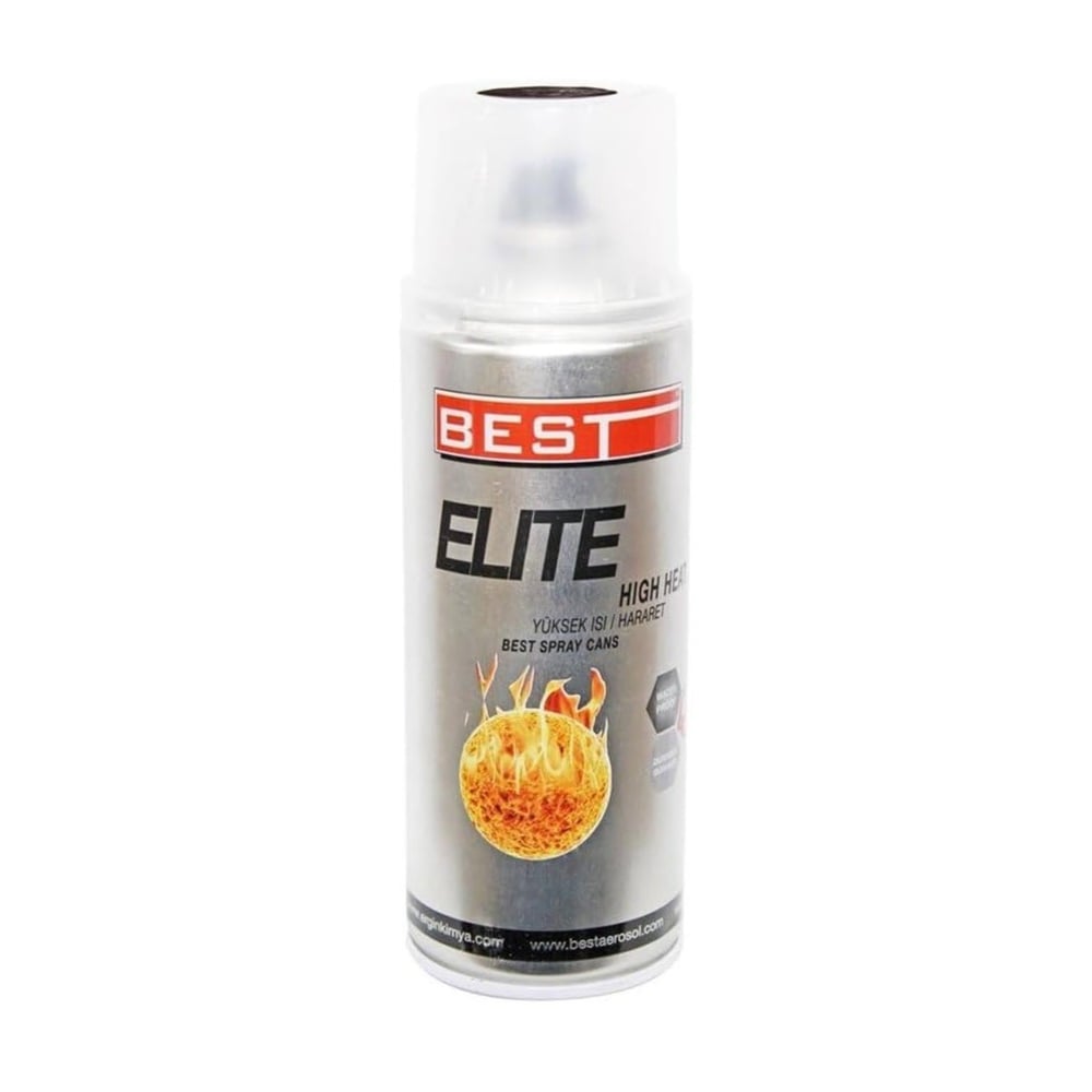 BEST YÜKSEK ISI (HARARET) BOYASI 400 ML SİYAH