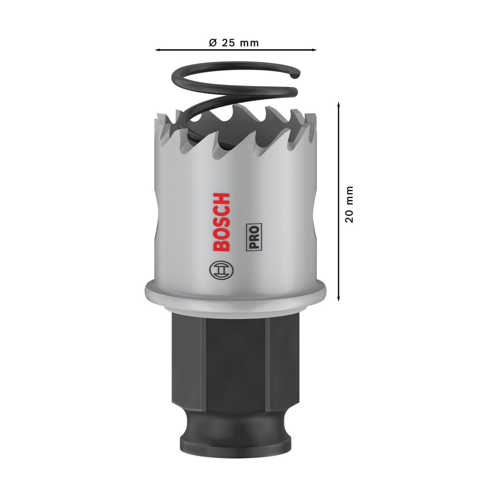 BOSCH PRO SHEET METAL PASLANMAZ PANÇ 25 2608594443