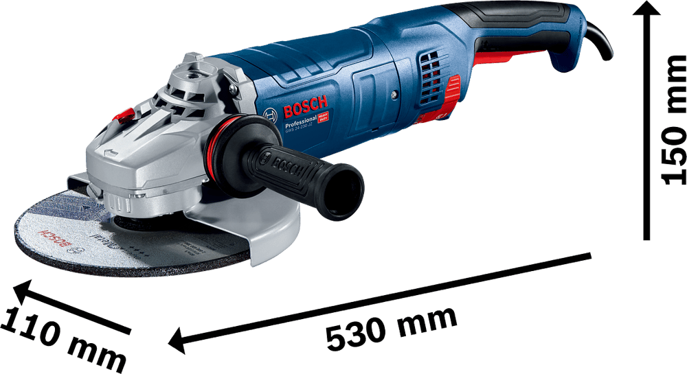 Bosch Professional GWS 24-230 JZ Büyük Taşlama Makinesi