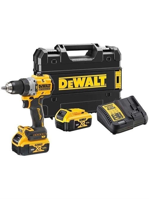 Dewalt DCD805P2T Çift Akülü 5 Ah Darbeli Matkap
