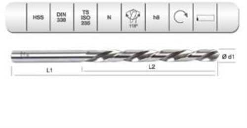EVAR  HSS   DIN 338 RN        MATKAP   7.9  MM