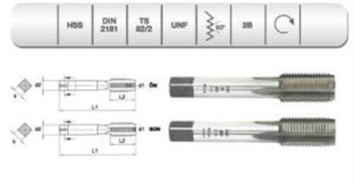 EVAR  HSS DIN2181 2 Lİ EL KZ UNF  9/16