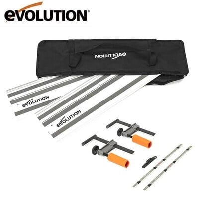 Evolution 004-0001 ST1400 Daire Testereler için Kılavuz Rayı, 2 x 700mm