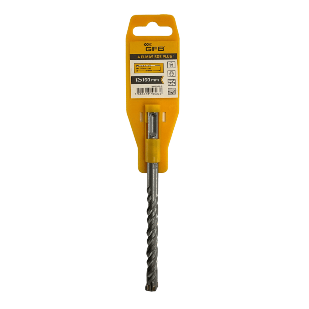 GFB 4 ELMASLI SDS PLUS MATKAP UCU 12x160 MM 2090