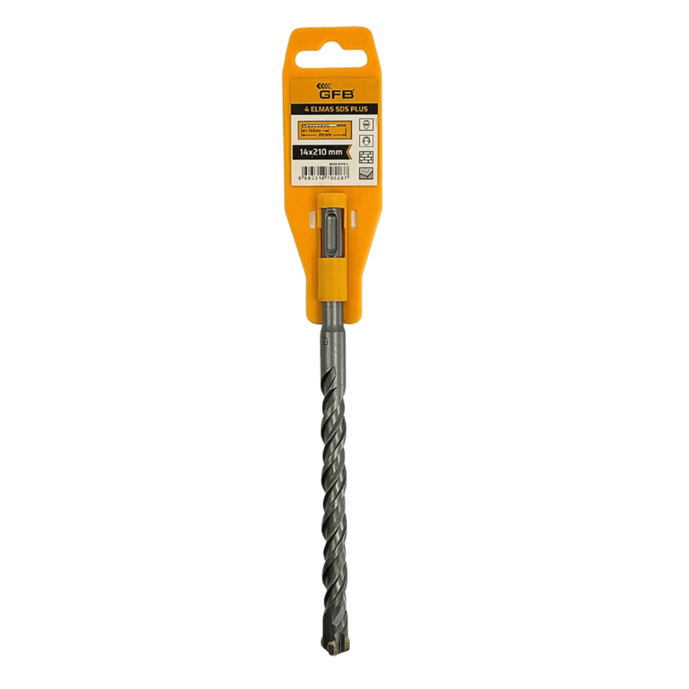 GFB 4 ELMASLI SDS PLUS MATKAP UCU 14x210 MM 2093