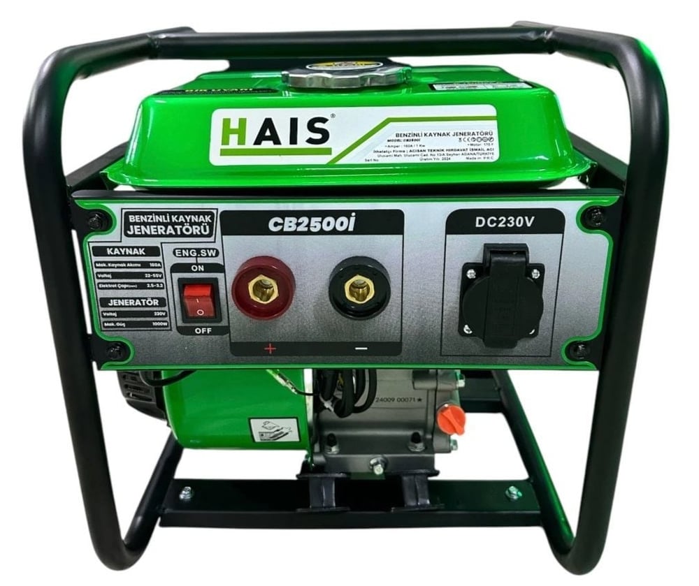 Hais CB2500I 1 Kw Benzinli Kaynak Jeneratörü