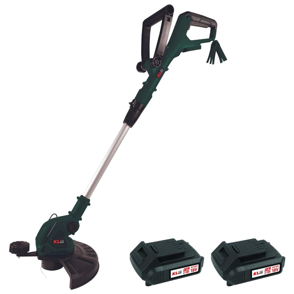 KLpro KLBMB18-20 Misinalı Çift Akülü 2 Ah Çim Biçme Makinesi