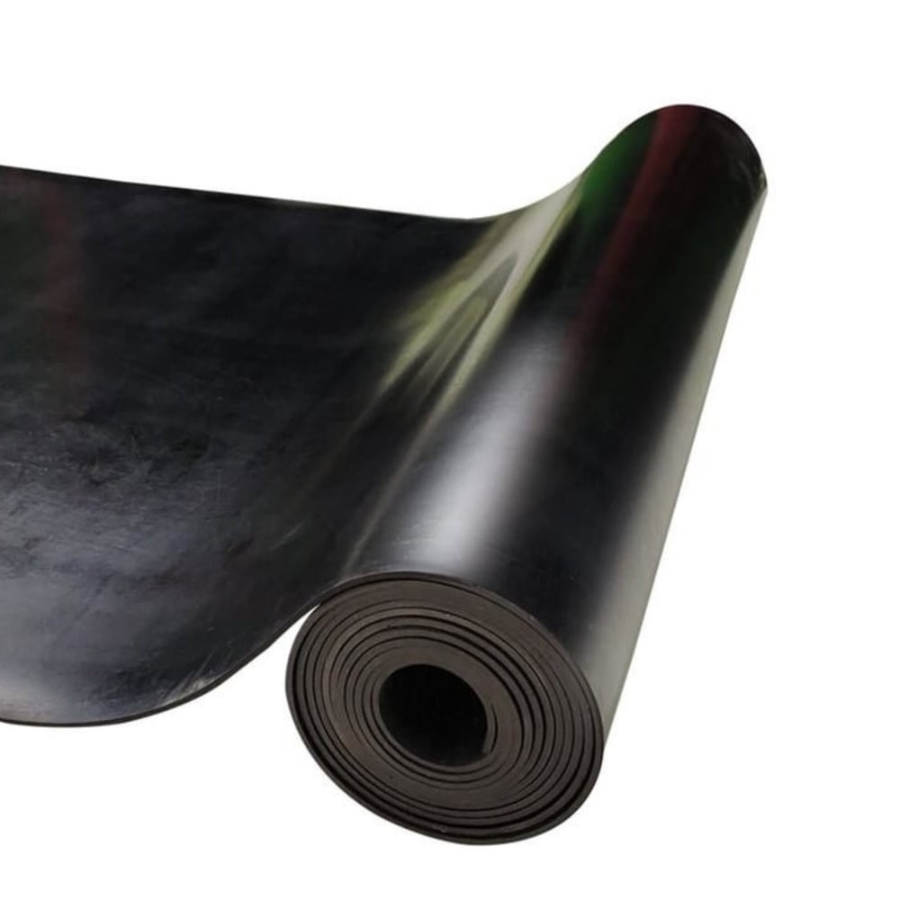 LASTİK LEVHA BEZLİ SİYAH 2 MM (1 TOP 39 KG 10 MT)