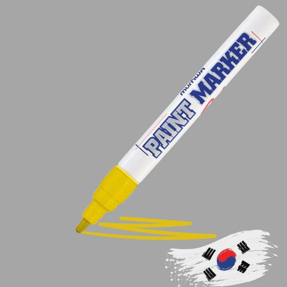 MUNHWA PAINT MARKER İNCE TAM ÖRTÜCÜ KALEM SARI