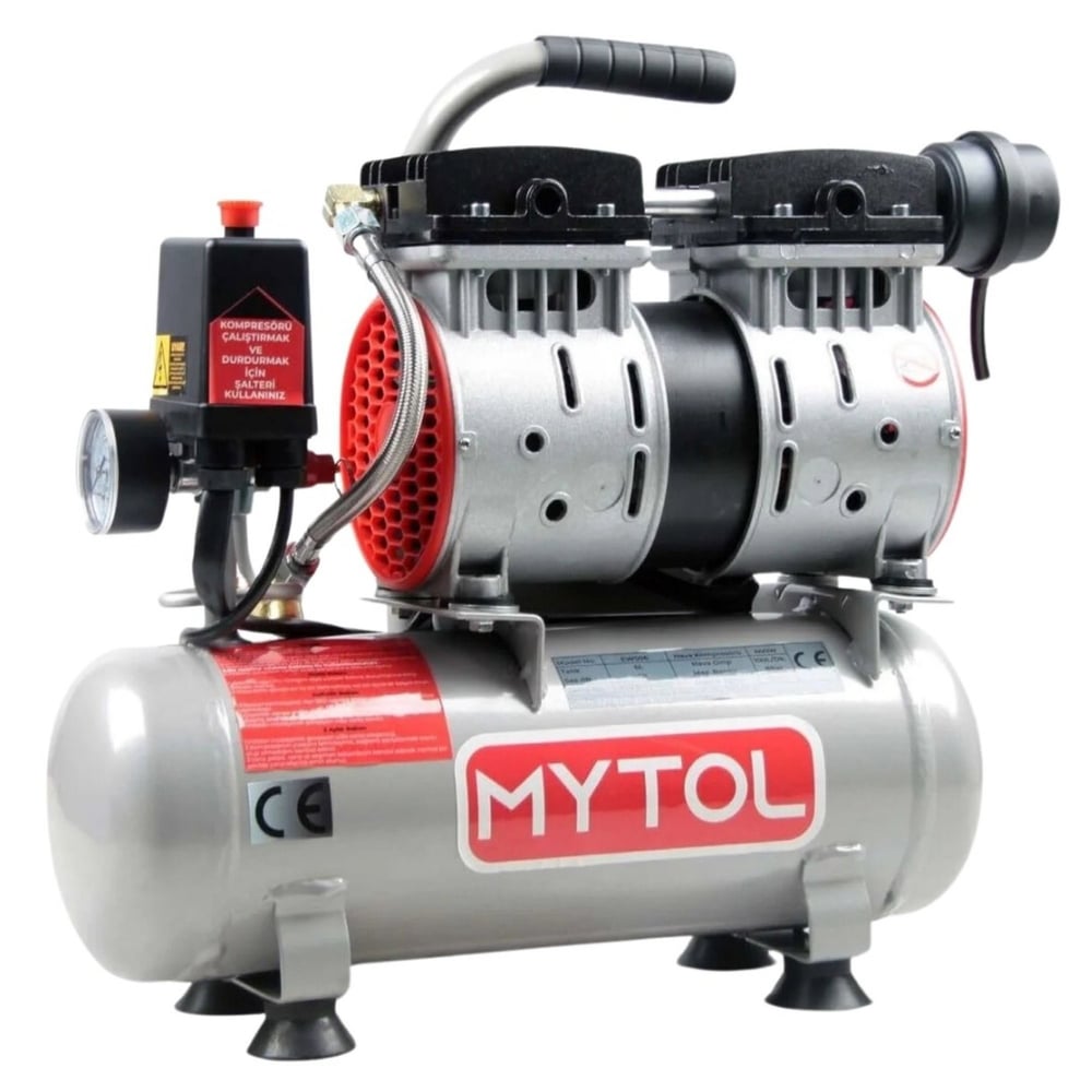 MYTOL YÜKSEK HIZLI YAĞSIZ KOMPRESÖR EWS06 1HP 6 LT