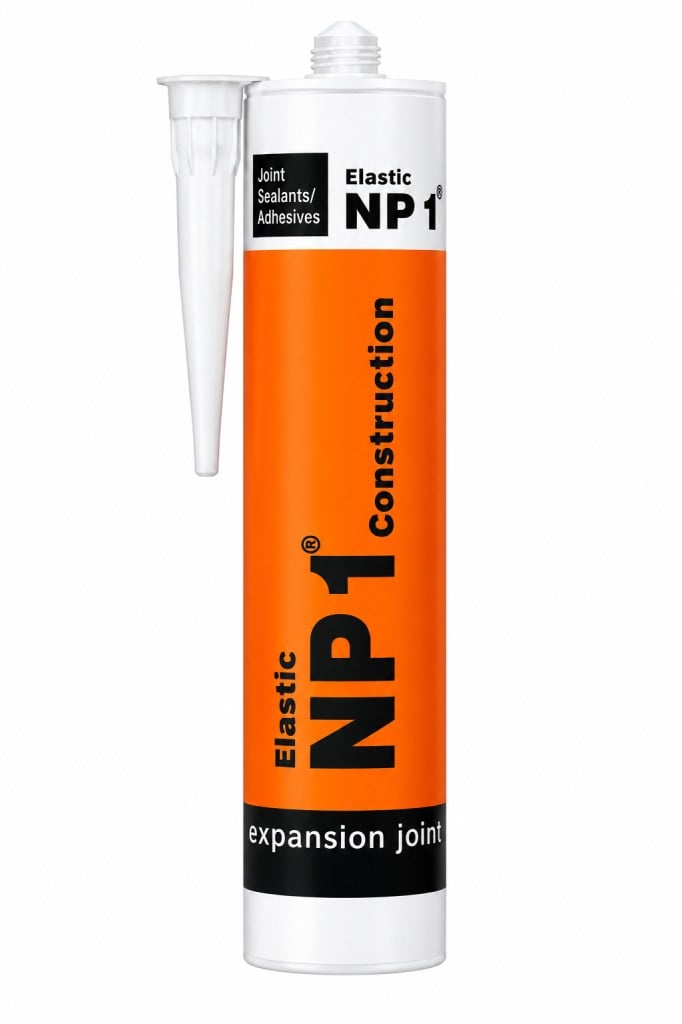 NP1 Construction Antrasit Gri SMP Esaslı Yüksek Mukavemetli Elastik Mastik ve Yapıştırıcı