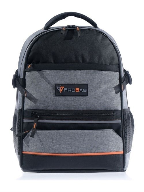 Probag Teknisyen Sırt Takım Çantası - Ortopedik Destekli, 23 Bölmeli, Suya Dayanıklı