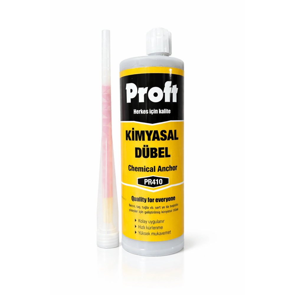 PROFT EPOKSİ KİMYASAL DÜBEL (PR410) 410 ML