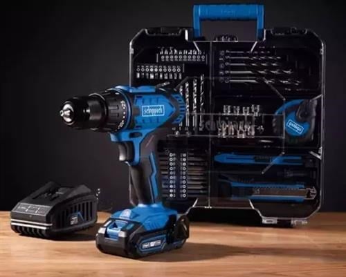 Scheppach C-DTB74/2X 18 V Çift Akülü 2 Ah Matkap
