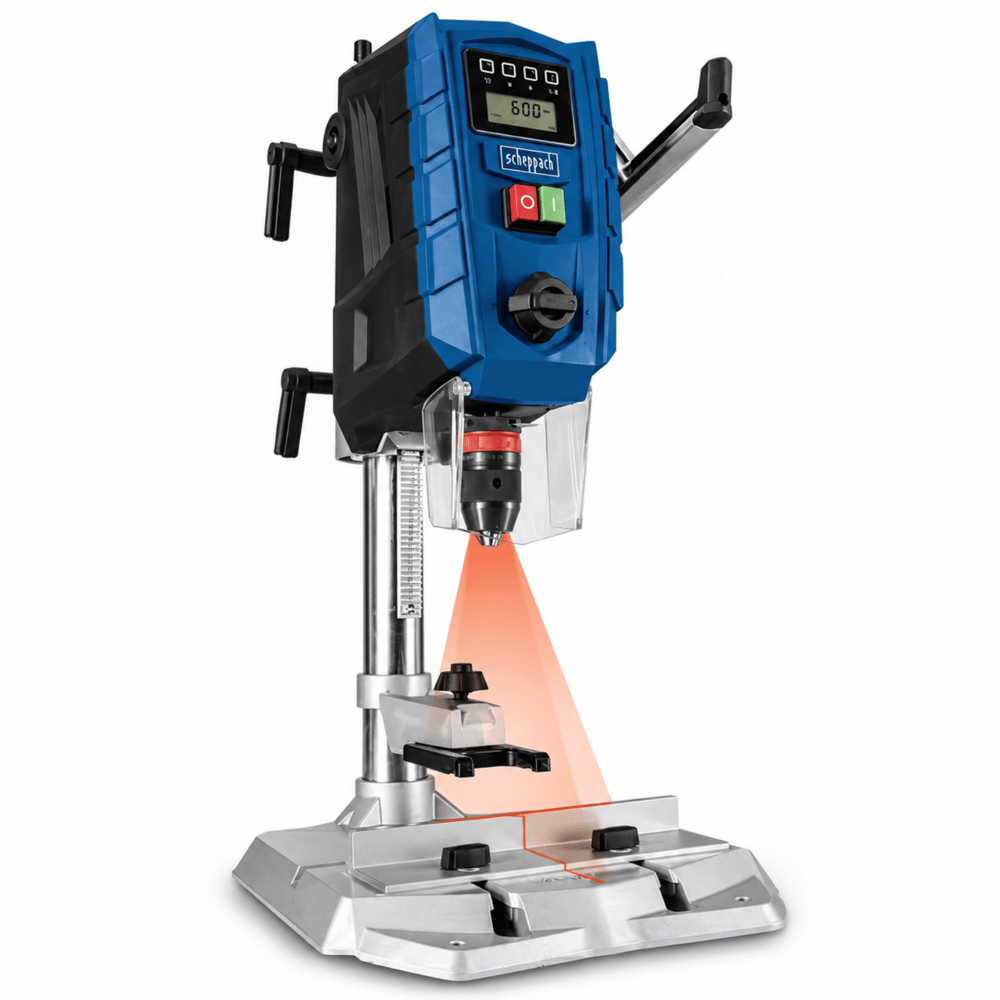 SCHEPPACH VİTESLİ DİJİTAL SÜTUNLU MATKAP 13MM DP60