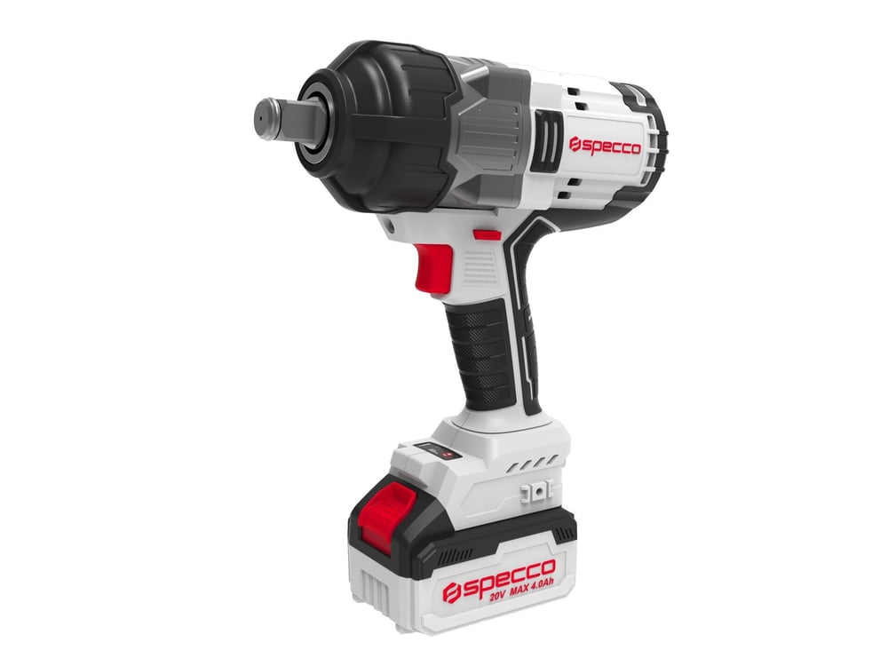 Specco 20V Akülü Somun Sıkma 1200 Nm (4.0Ah Çift Akü Seti) (1/2'')