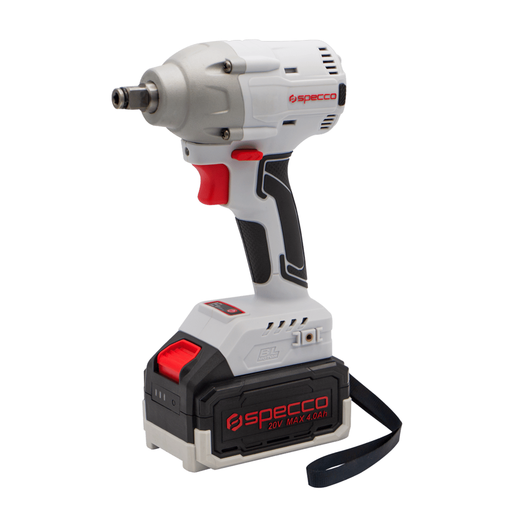 Specco 20V Akülü Somun Sıkma 280 Nm (4.0Ah Çift Akü Seti) (1/2'')