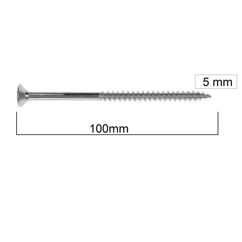 STD 5*100 SUNTA VİDASI - 1 PKT - 100 ADET