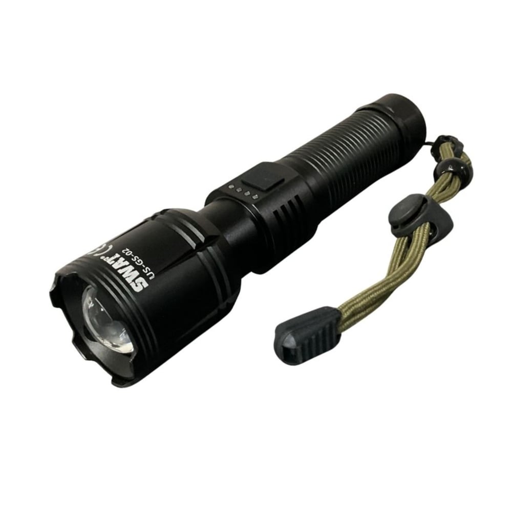SWAT LED FLASHLIGHT ŞARJLI 20W 2000 LÜMEN US-GS02