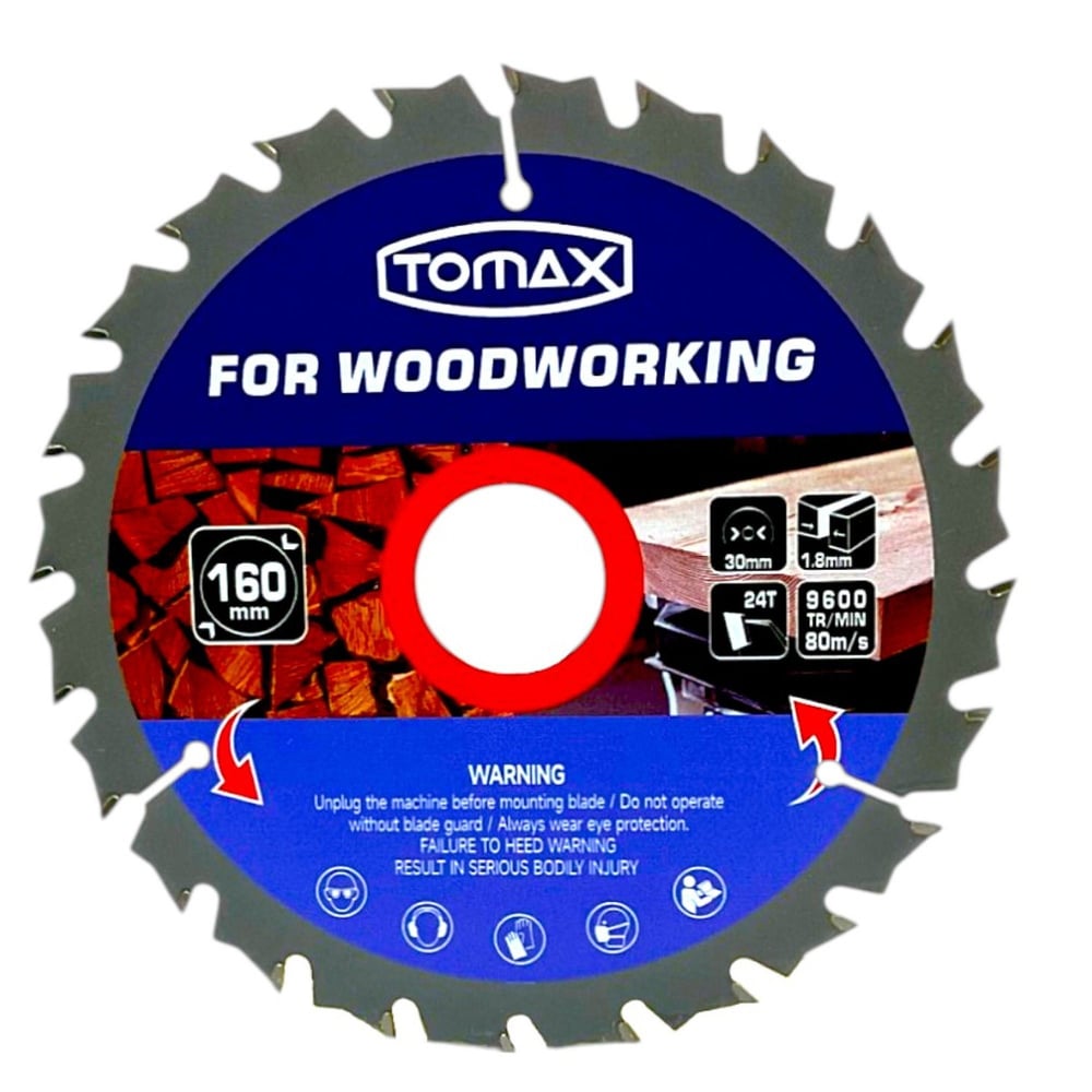TOMAX SUNTA KESME TESTERE 160x1.8x24T