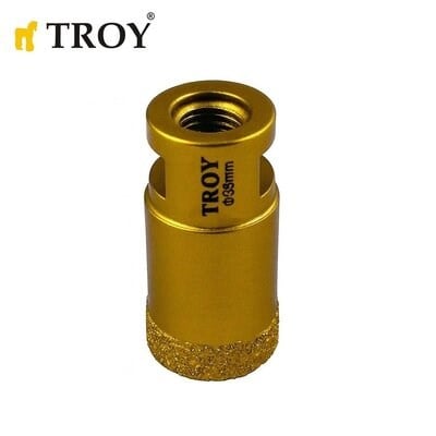TROY 27450-35 Avuç Taşlamalar için Seramik Kuru Elmas Delici, 35mm