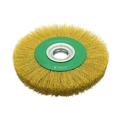 TROY 27704-200 Saçaklı Daire Fırça (200mm)