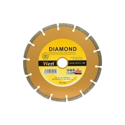 WERT 2711-180 Granit Mermer Elmas Testere (180mm)