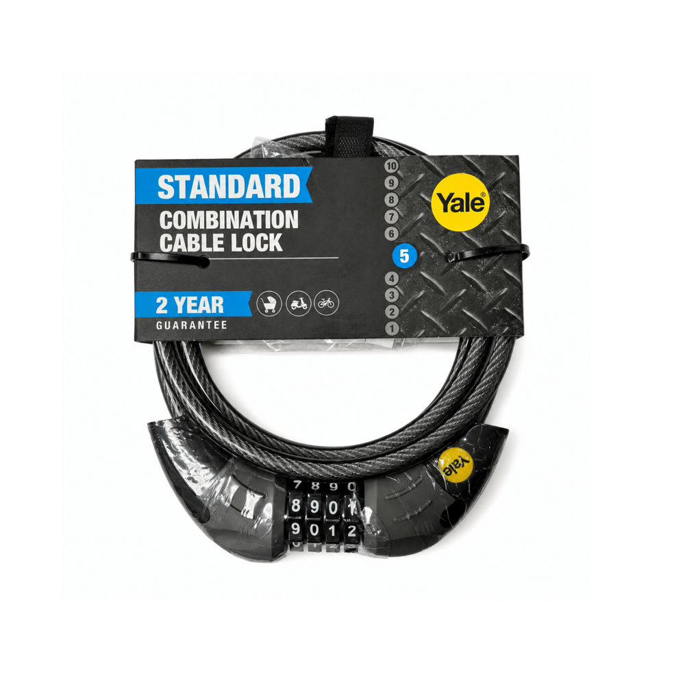 YALE STANDART GÜVENLİK ŞİFRELİ KABLOLU KİLİT YCC1