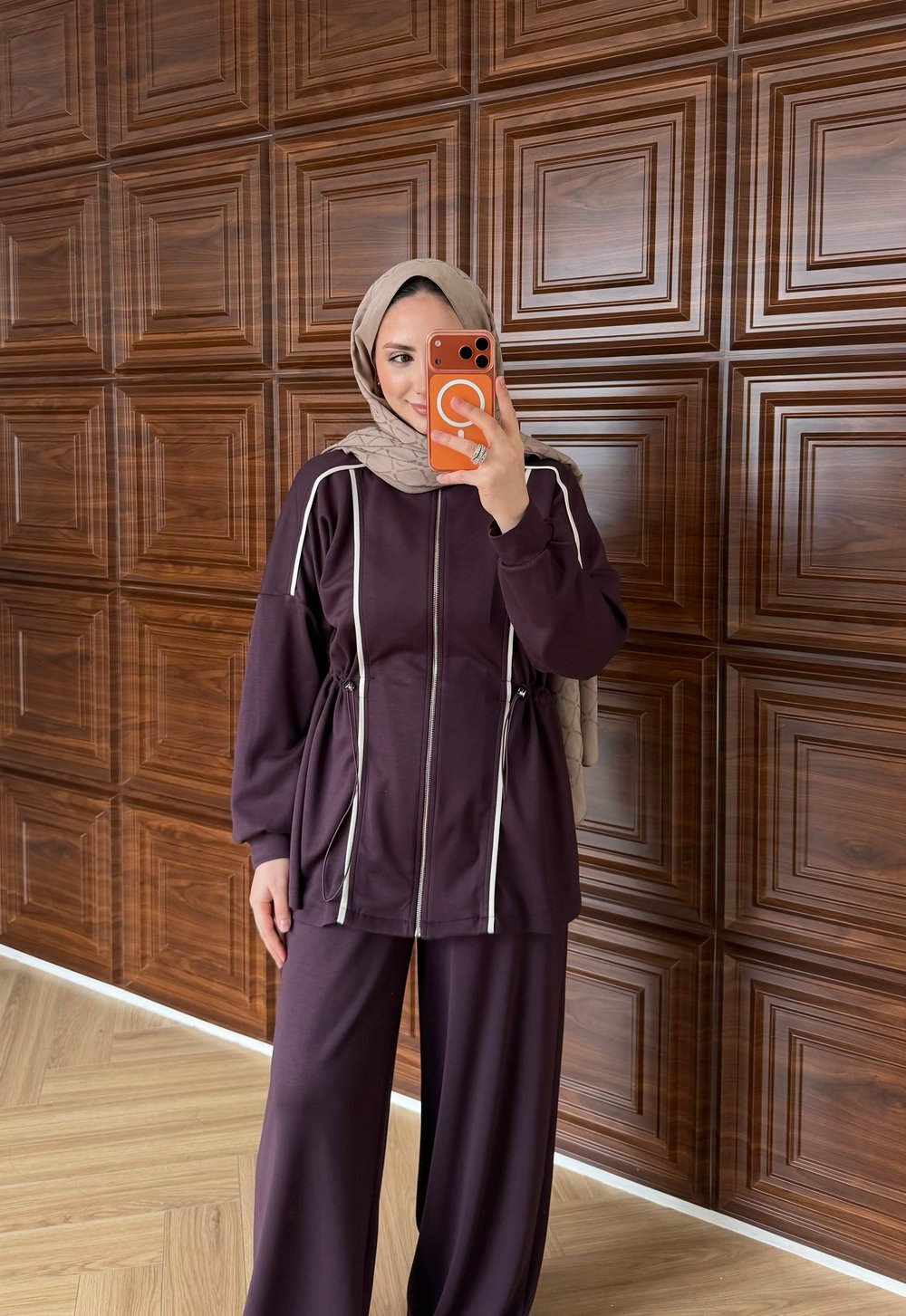 BELİ BÜZGÜLÜ ŞERİTLİ OYSH TAKIM MÜRDÜM