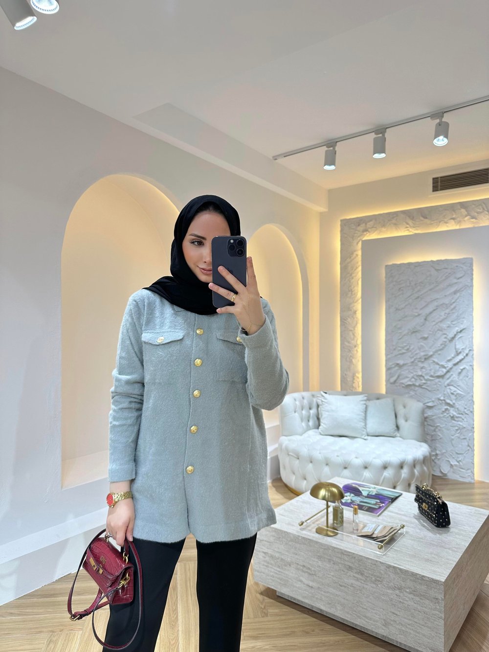 BYM ANGORA HIRKA GRİ