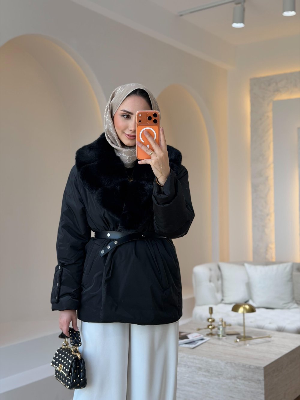 PREMİUM DORA ŞİŞME MONT SİYAH