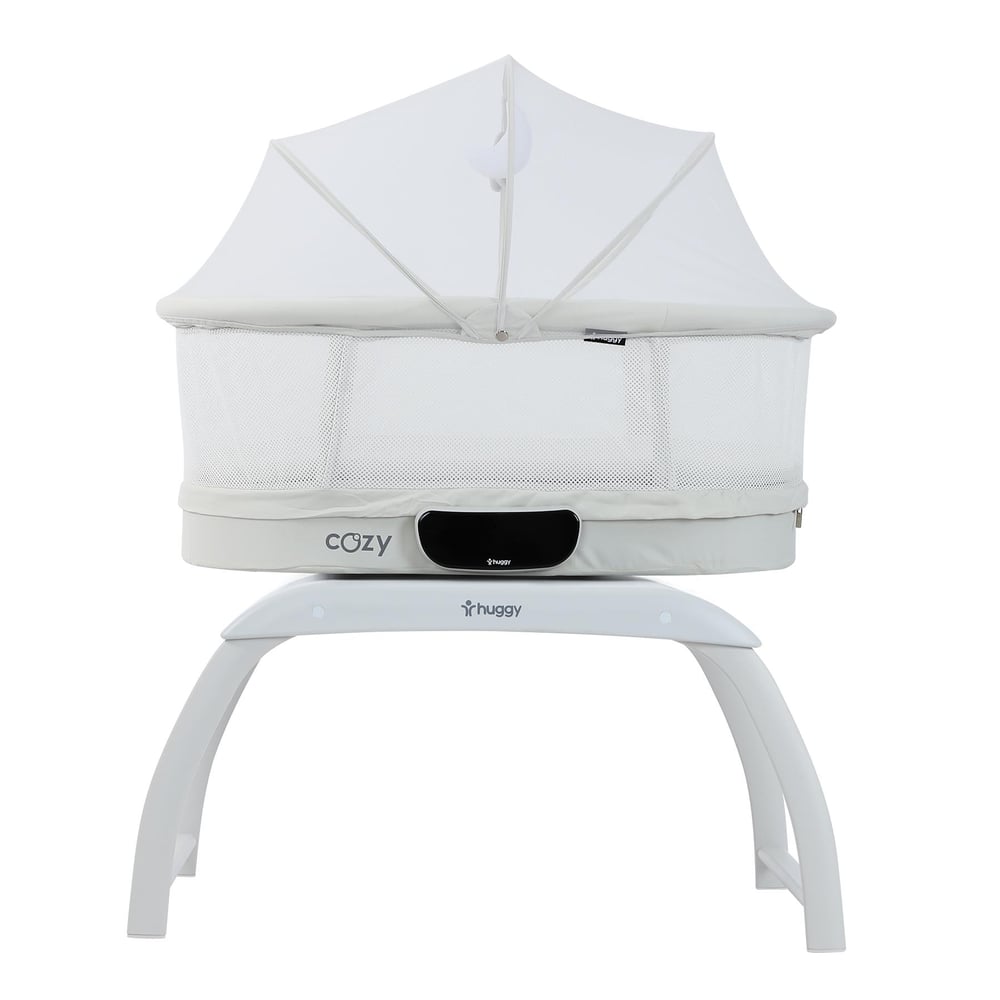 Huggy 4 in 1 Cozy Terazi Özellikli Bluetooth Müzikli Kumandalı Portatif Otomatik Sallanabilir Beşik