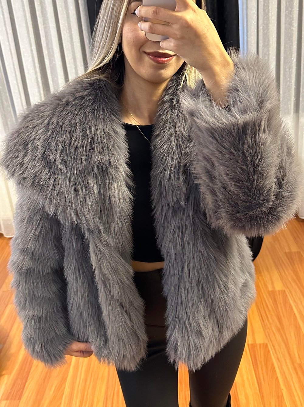 Lolita Kürk Antrasit