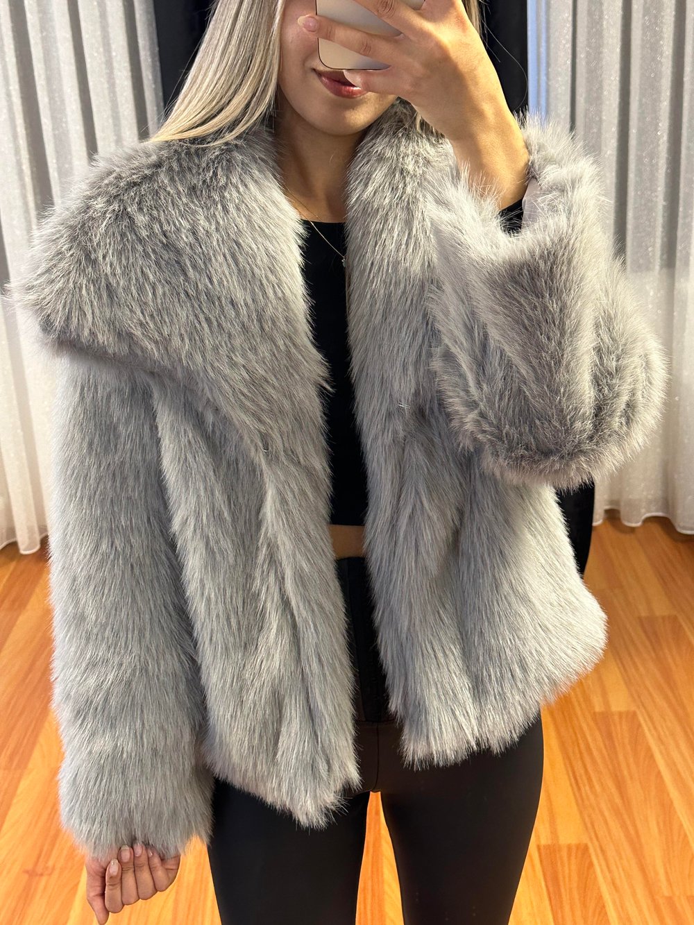 Lolita Kürk Gri
