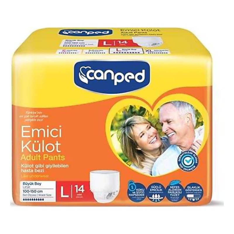 Canped Emici Külot L Boy 14'Lü