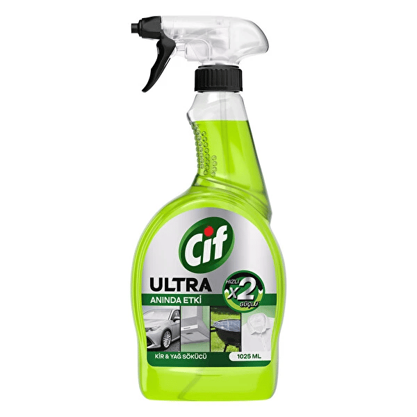 Cif Ultra Anında Etki Kir ve Yağ Çözücü 750 Ml