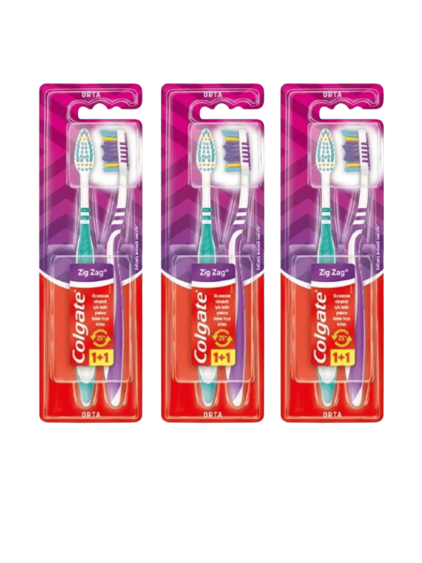 Colgate Zigzag Diş Fırçası  1+1 3 Adet