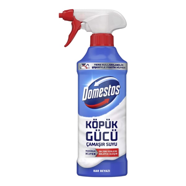 Domestos Köpük Gücü Kar Beyazlığı Çamaşır Suyu Sprey 450 Ml