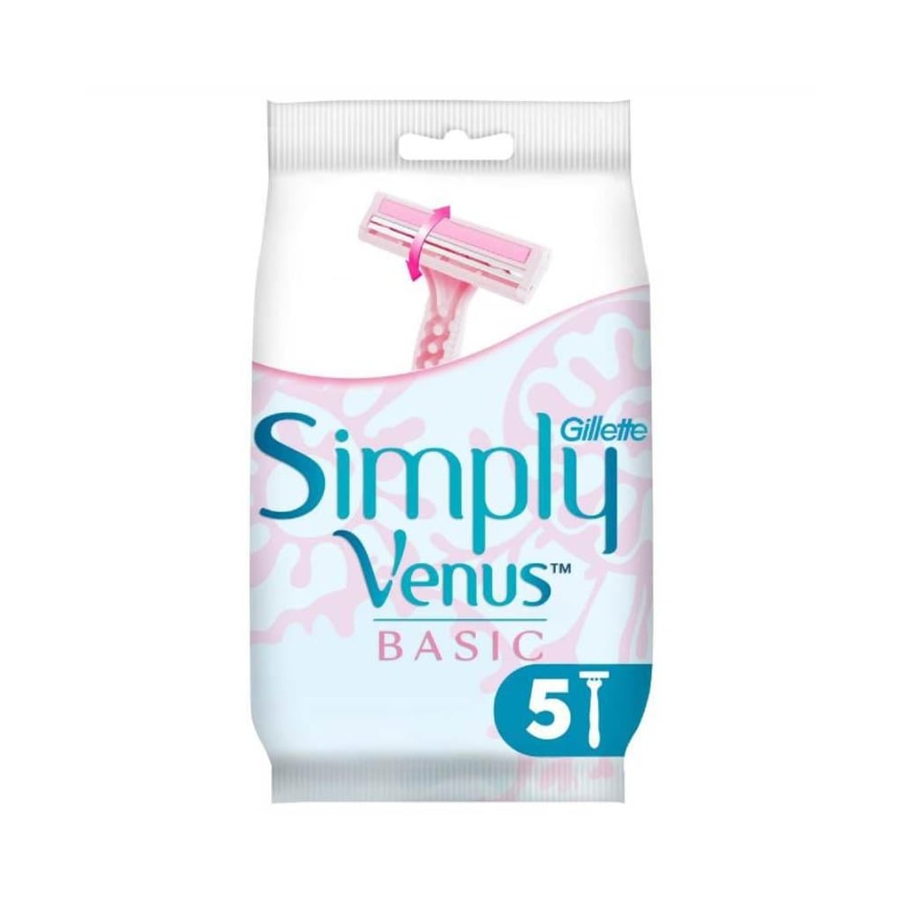 GILLETTE VENUS SIMPLY-2 BACIS 5'Lİ POŞET
