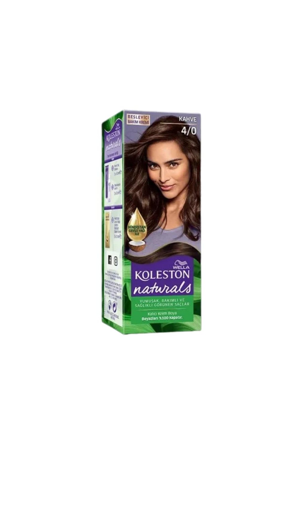 Koleston Naturals Saç Boyası 4-0 Kahve