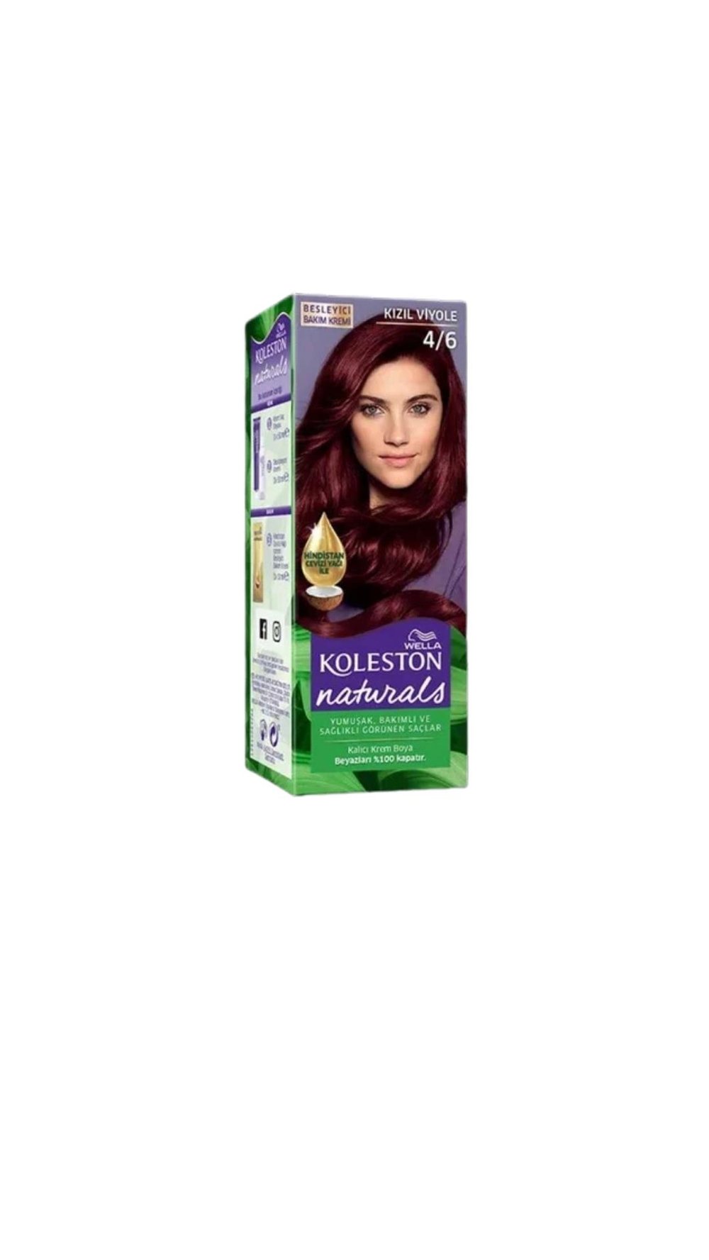 Koleston Naturals Saç Boyası 4-6 Kızıl Viyole