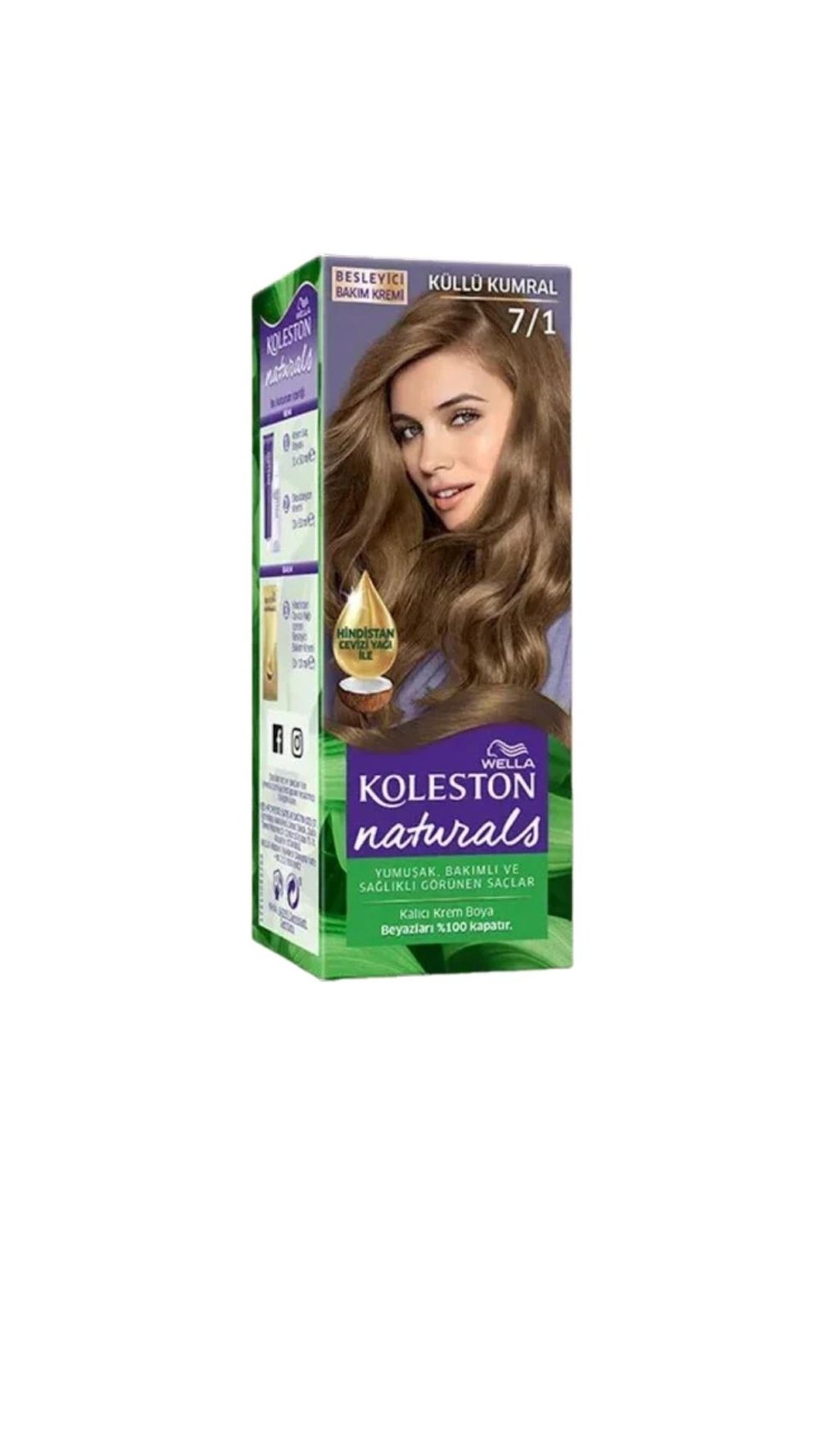 Koleston Naturals Saç Boyası 7-1 Küllü Kumral