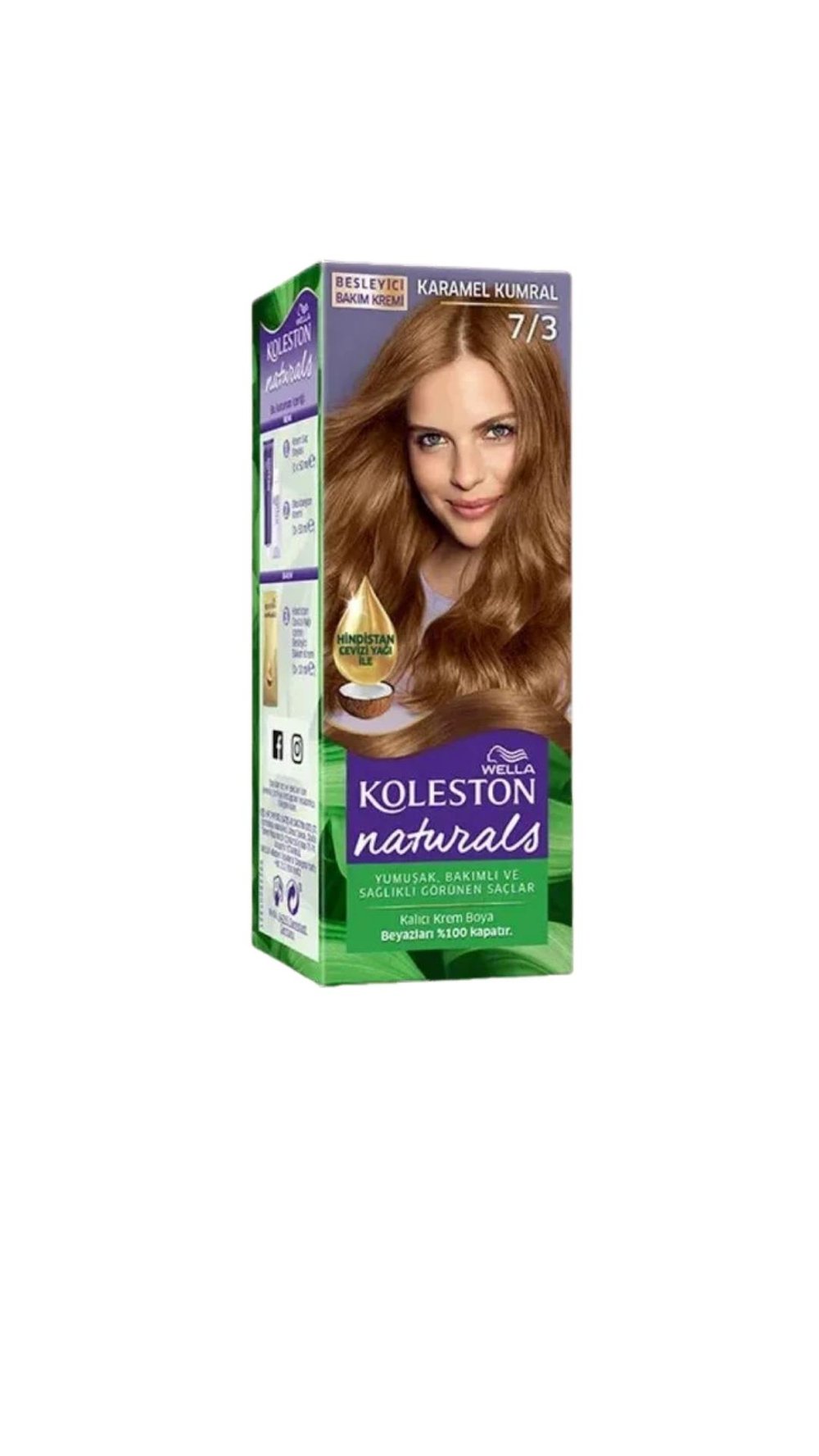 Koleston Naturals Saç Boyası 7-3 Karamel Kumral