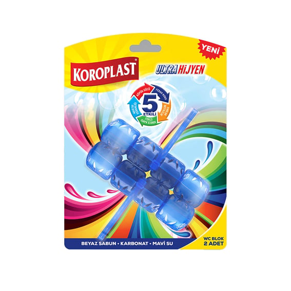 Koroplast Wc Blok 2'Li