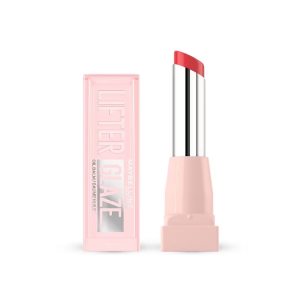 Maybelline Lifter Glaze Shea Yağı ve Hyalüronik Asit içeren Renkli Dudak Balmı - 05 Peach Quench